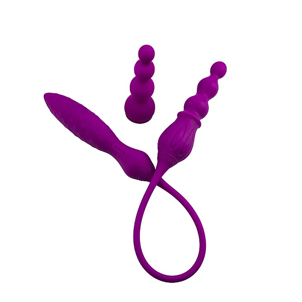 Вибратор двусторонний Adrien Lastic AD-2X с пультом