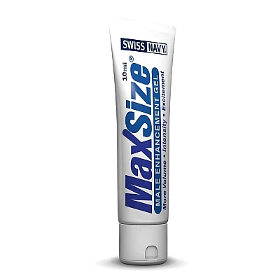 Крем для улучшения потенции Swiss Navy Max Size Cream 10 мл
