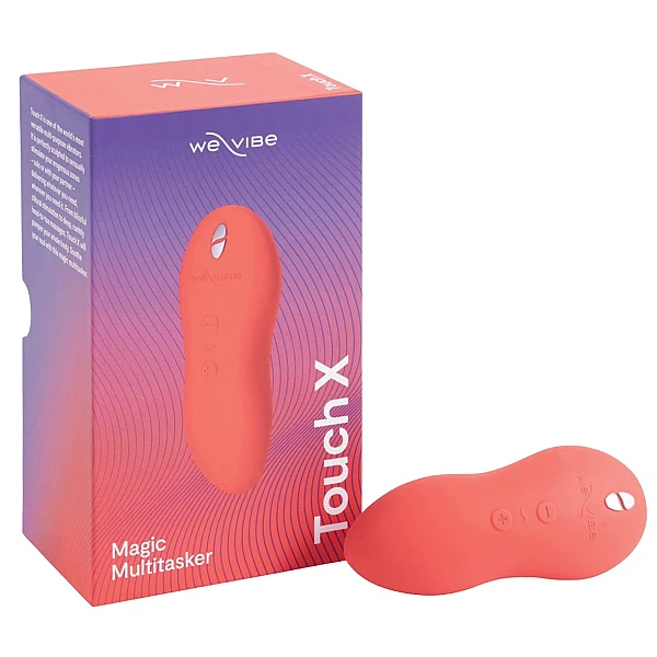Мощный мини-вибромассажер We-Vibe Touch X Crave Coral
