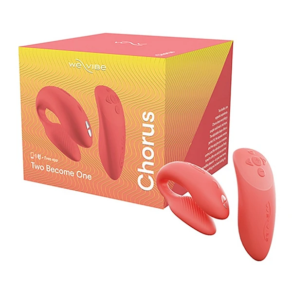 Смарт-вибратор для пар We-Vibe Chorus Crave Coral