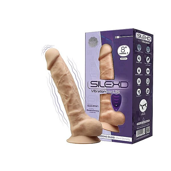 Фаллоимитатор с вибрацией SilexD Vetus Vibro Flesh (MODEL 1 size 8in) +